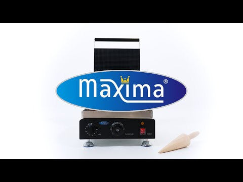 Gaufrier professionnel - Gaufres au sirop - Thermostat réglable 1750 W Maxima - vue 8 - Gaufrier pro CHR - Cuistéo