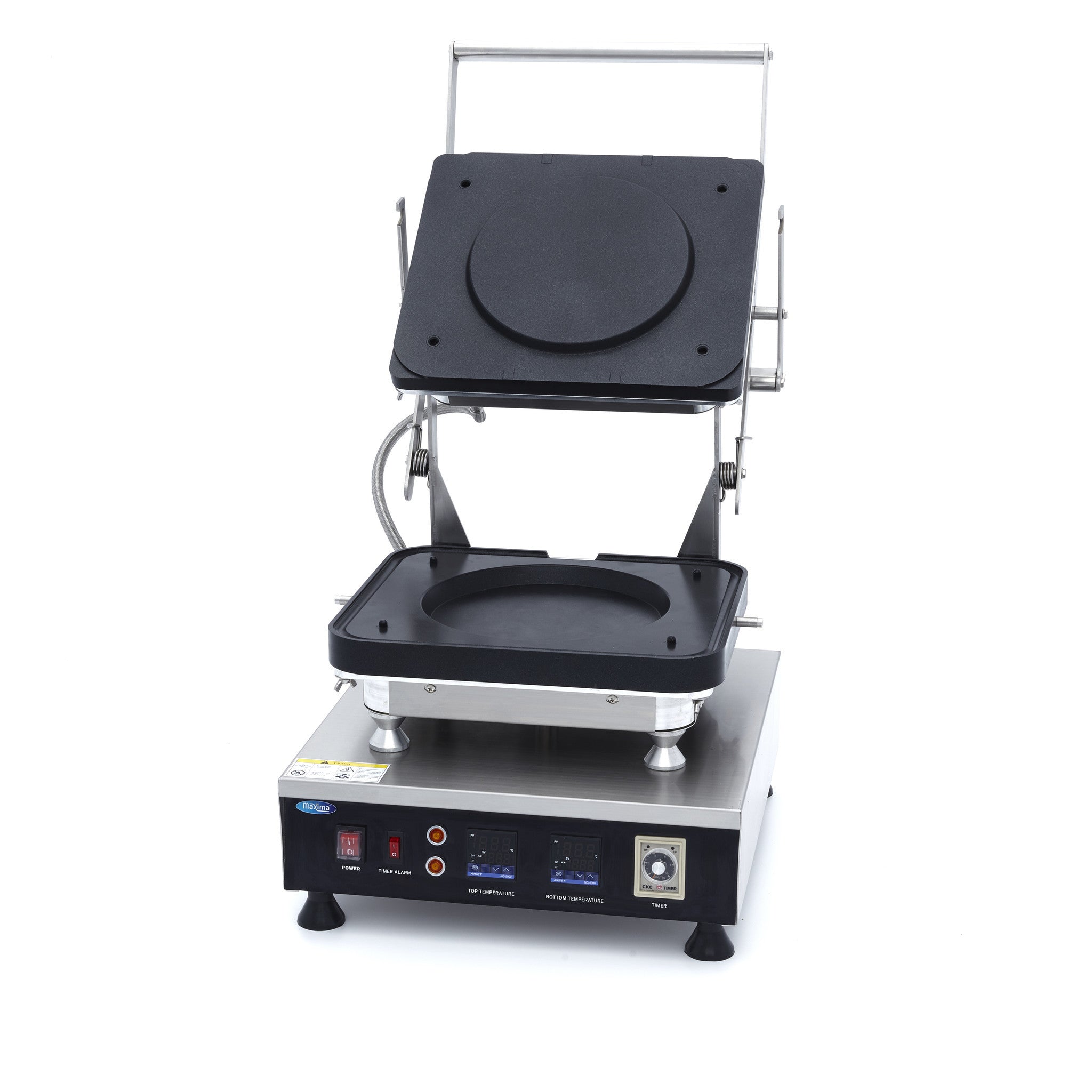 Machine à tartes - vendue sans moules - Divers moules disponibles 3200 W Maxima - vue 5 - Gaufrier pro CHR - Cuistéo