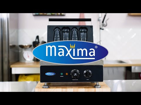 Gaufrier en forme de pénis - 4 pièces 1500 W Maxima - vue 10 - Gaufrier pro CHR - Cuistéo