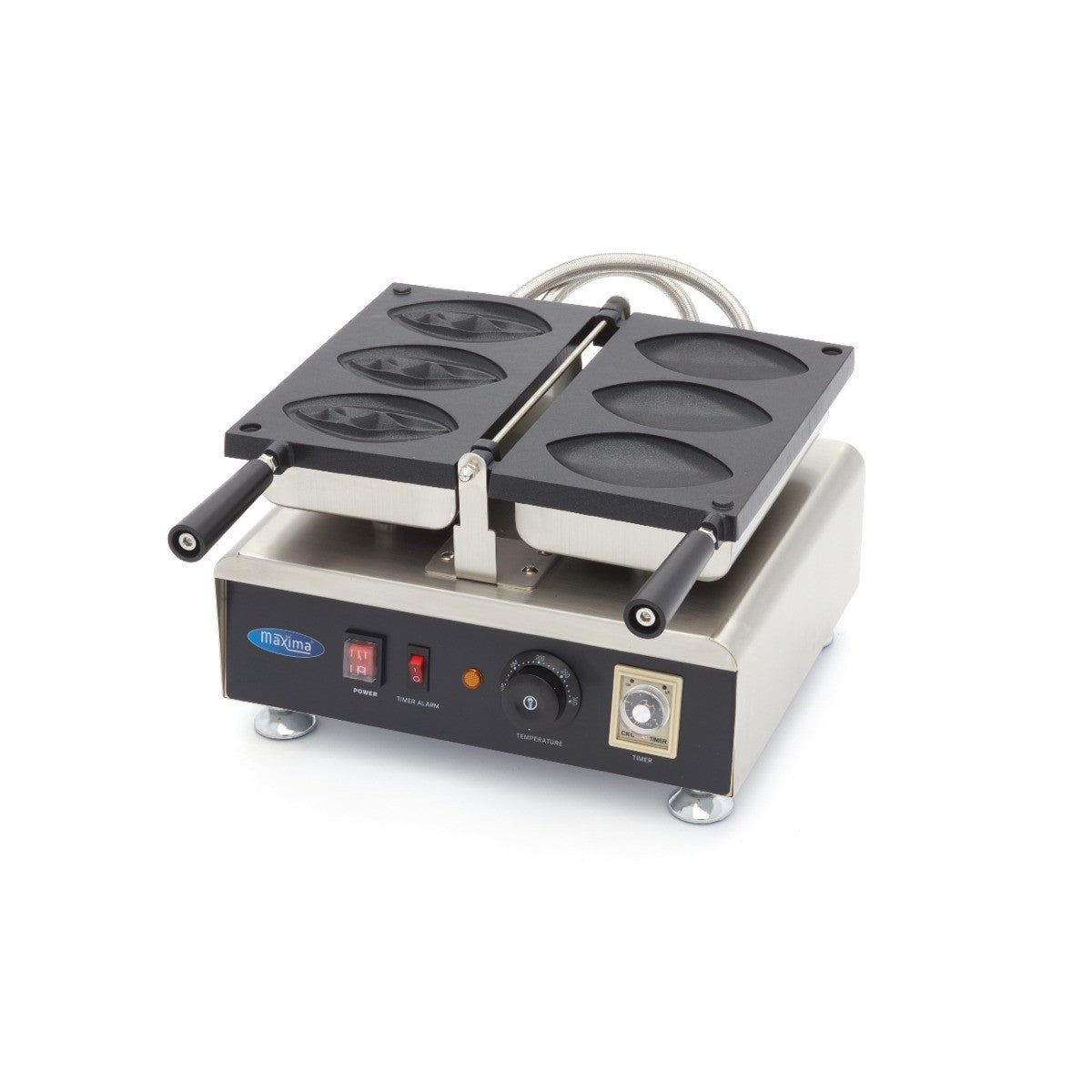 Gaufrier - 3 pièces - Rotatif - Vagin 1560 W Maxima - Gaufrier professionnel CHR - matériel cuisine pro - Cuistéo