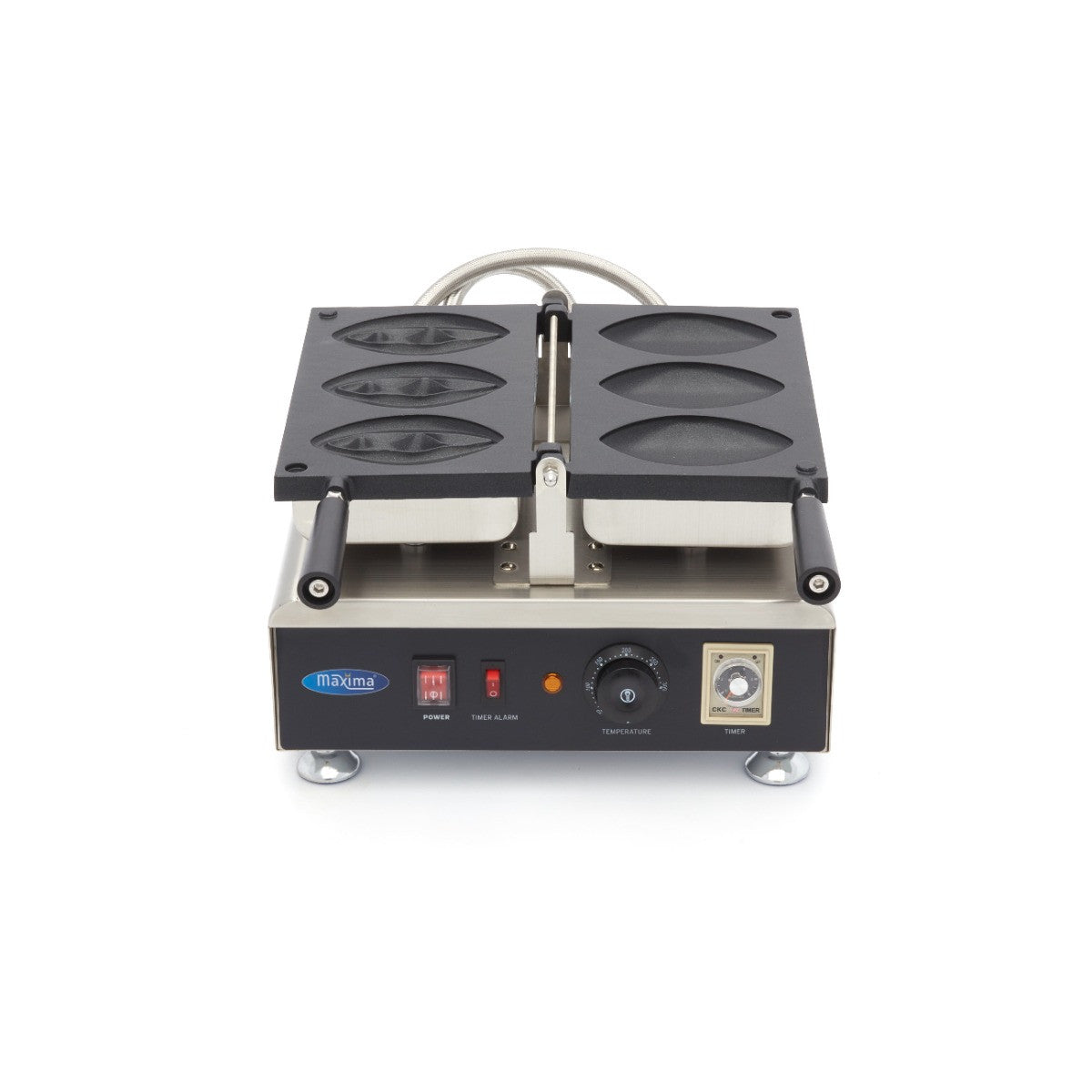 Gaufrier - 3 pièces - Rotatif - Vagin 1560 W Maxima - vue 2 - Gaufrier pro CHR - Cuistéo