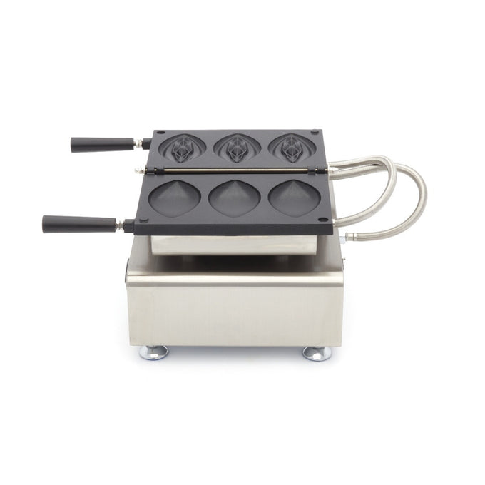 Gaufrier - 3 pièces - Rotatif - Vagin 1560 W Maxima - vue 3 - Gaufrier pro CHR - Cuistéo