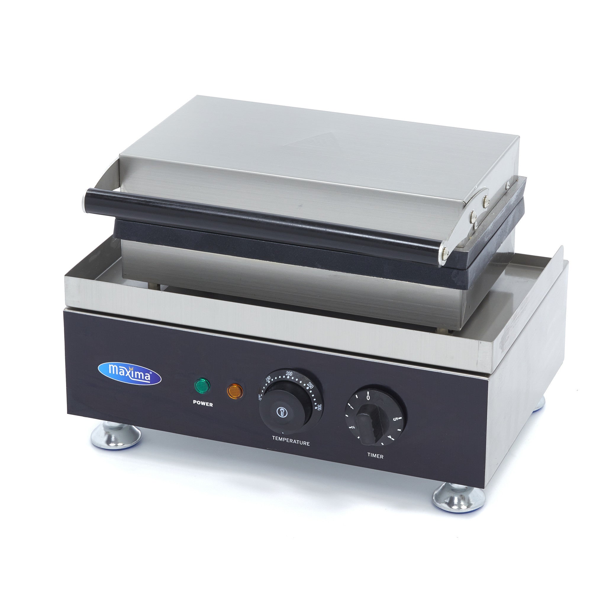 Machine à Donuts - 6 Donuts - Ø8cm - avec Minuteur Intégré 1750 W Maxima - vue 2 - Gaufrier pro CHR - Cuistéo