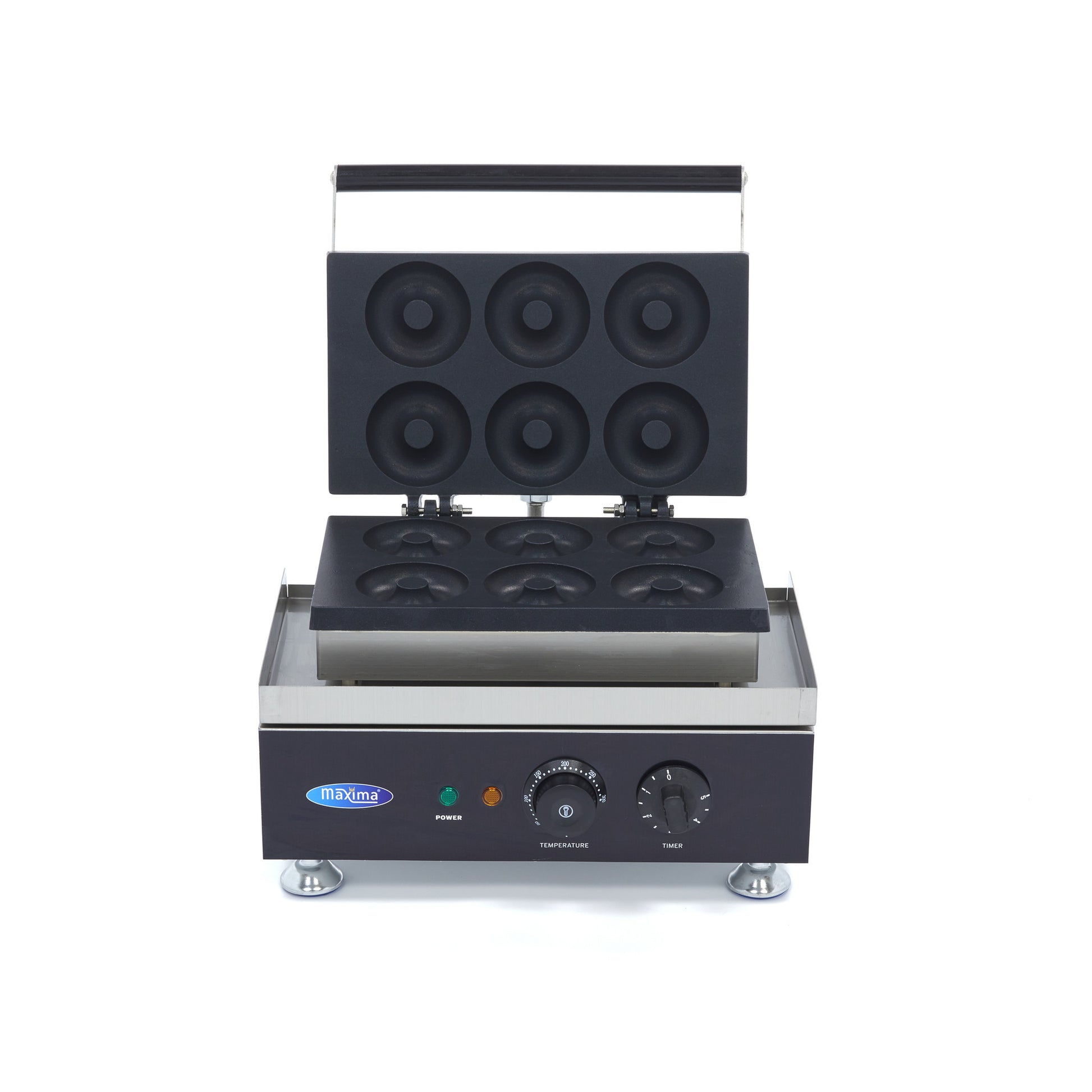 Machine à Donuts - 6 Donuts - Ø8cm - avec Minuteur Intégré 1750 W Maxima - vue 7 - Gaufrier pro CHR - Cuistéo