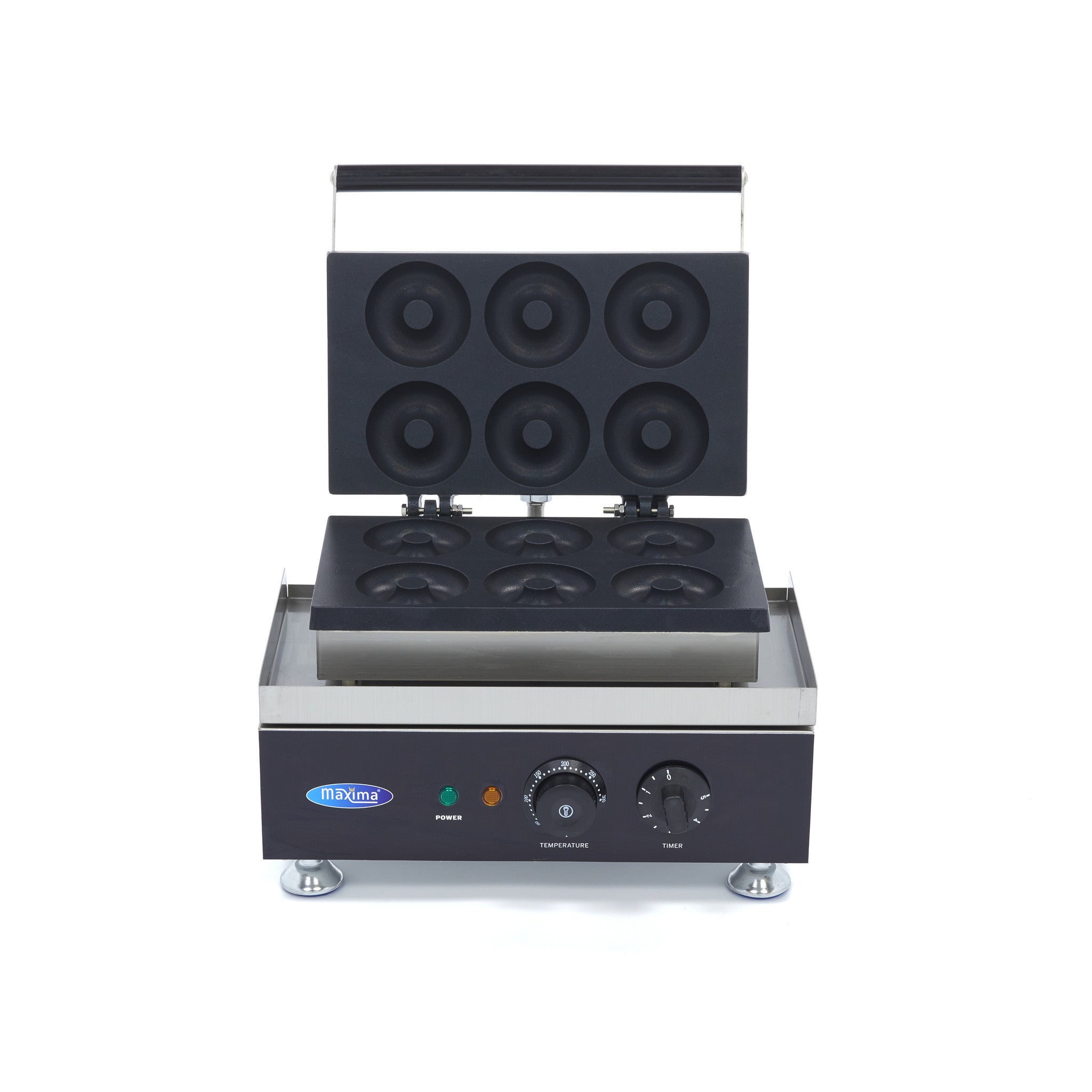 Machine à Donuts - 6 Donuts - Ø8cm - avec Minuteur Intégré 1750 W Maxima - vue 7 - Gaufrier pro CHR - Cuistéo