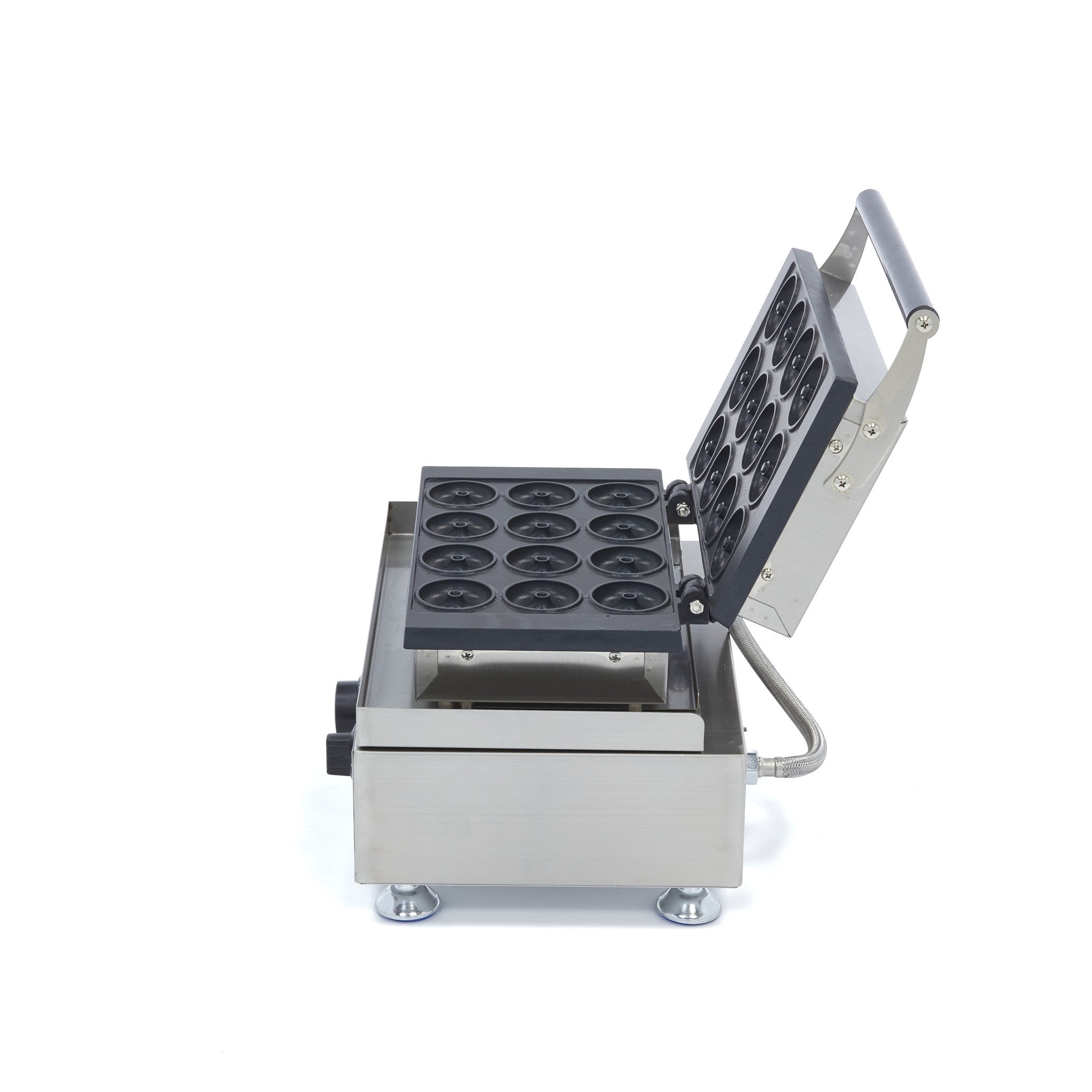 Machine à donuts - 12 mini donuts - diam 5cm - avec minuteur intégré 1750 W Maxima - vue 6 - Gaufrier pro CHR - Cuistéo