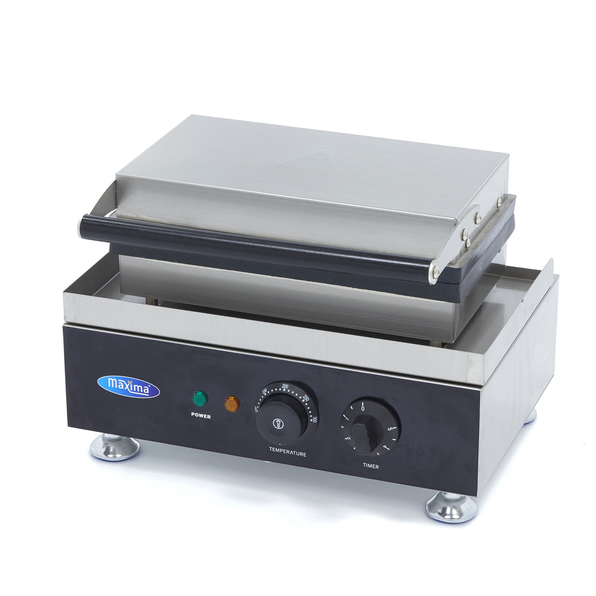 Machine à donuts - 15 mini donuts - Ø5cm - avec minuteur intégré 1750 W Maxima - vue 2 - Gaufrier pro CHR - Cuistéo