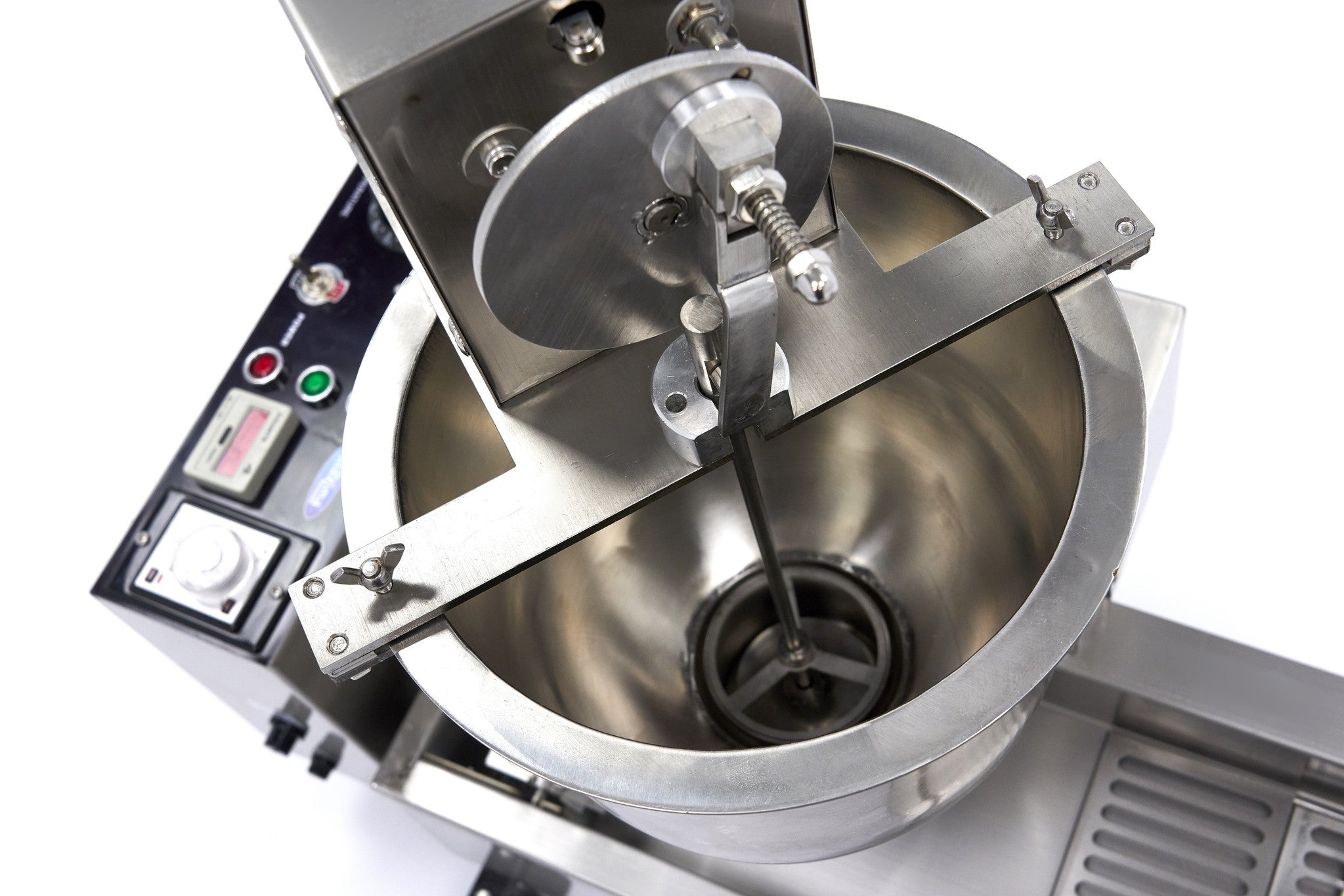Machine à Donuts - 500 donuts/heure - Automatique - Friteuse avec système de retournement 7 L 3000 W Maxima - vue 4 - Gaufrier pro CHR - Cuistéo