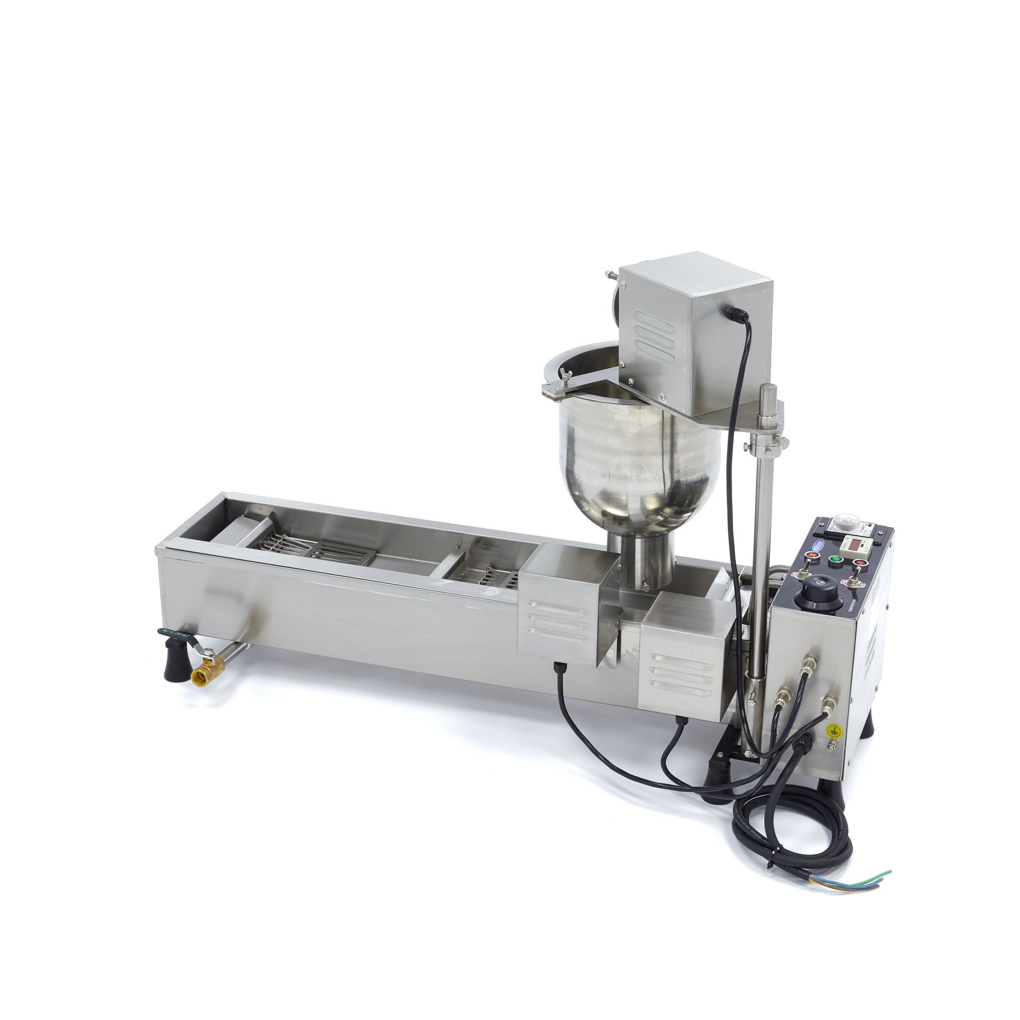 Machine à Donuts - 500 donuts/heure - Automatique - Friteuse avec système de retournement 7 L 3000 W Maxima - vue 7 - Gaufrier pro CHR - Cuistéo