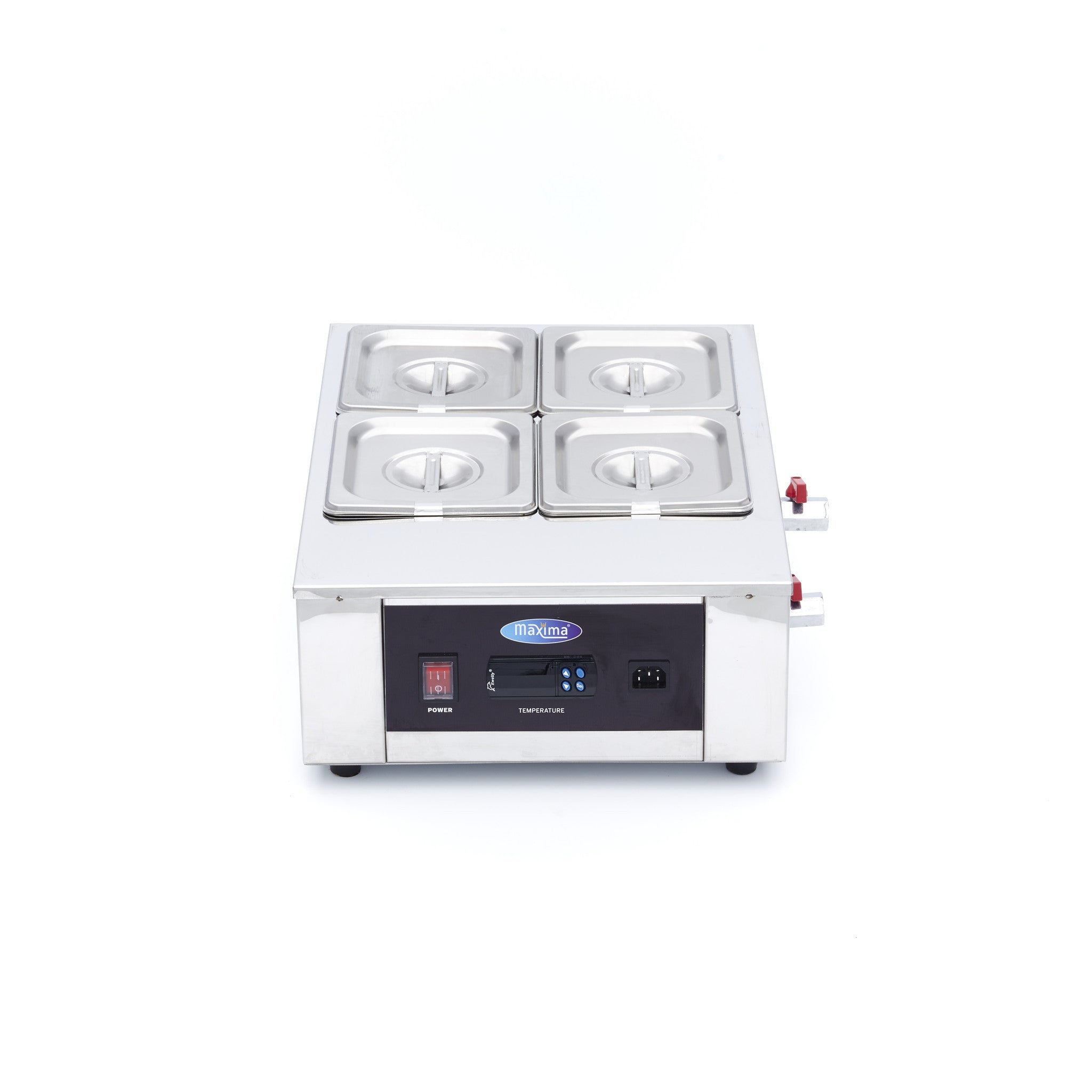 Chauffe chocolat - 4 bacs GN 1/6 de 100 mm 1500 W Maxima - vue 8 - Chauffe-chocolat pro CHR - Cuistéo