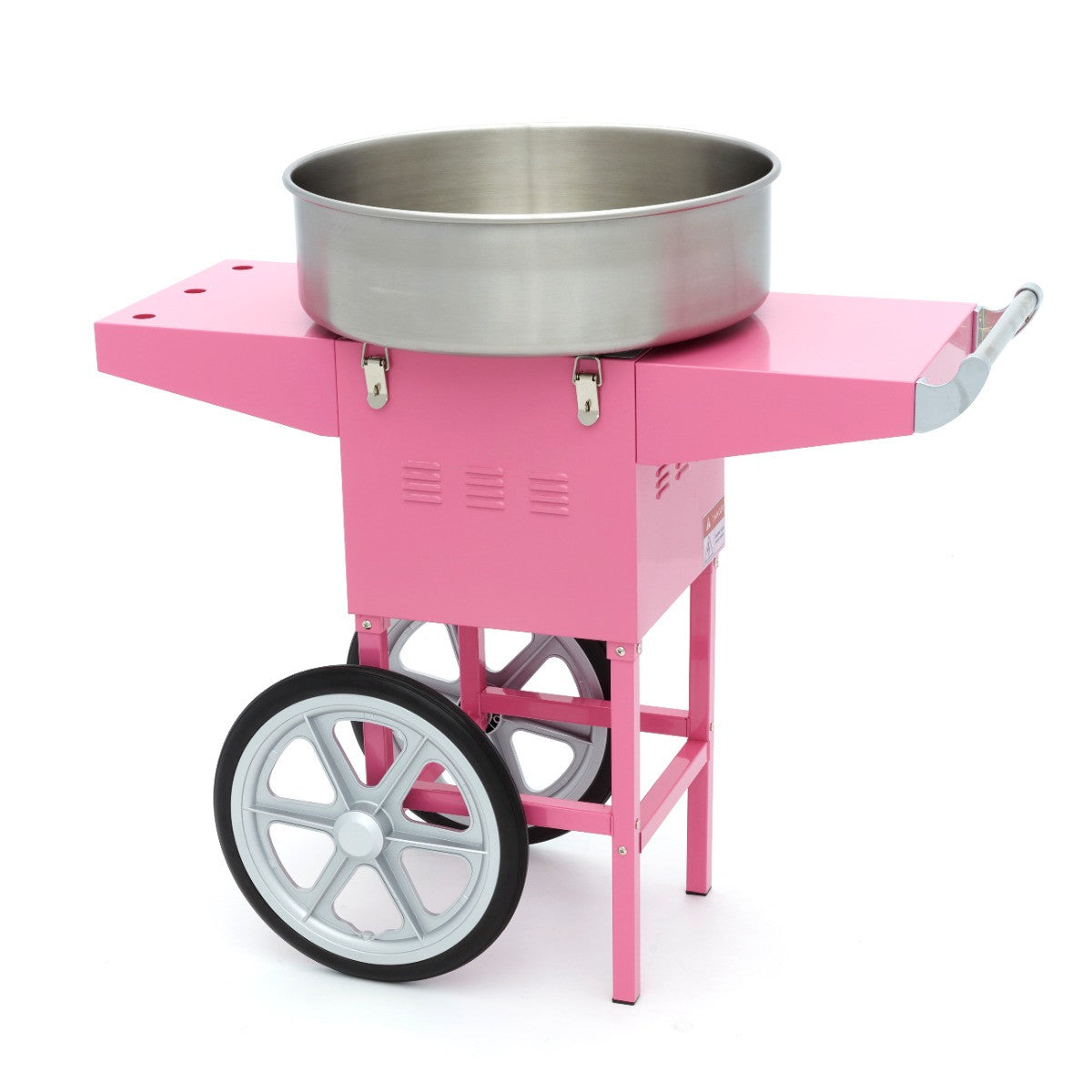 Machine à barbe à papa - diamètre 52cm - Rose - avec chariot inox 1080 W Maxima - vue 5 - Machine popcorn / barbe à papa pro CHR - Cuistéo