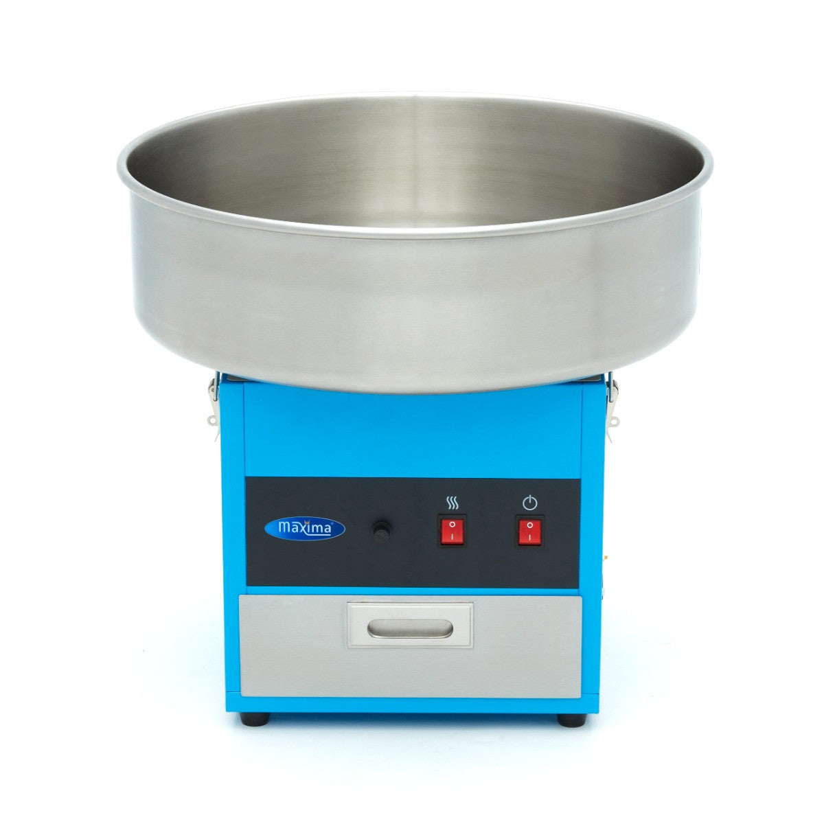 Machine à barbe à papa - diamètre 52cm - Bleu 1080 W Maxima - vue 2 - Machine popcorn / barbe à papa pro CHR - Cuistéo