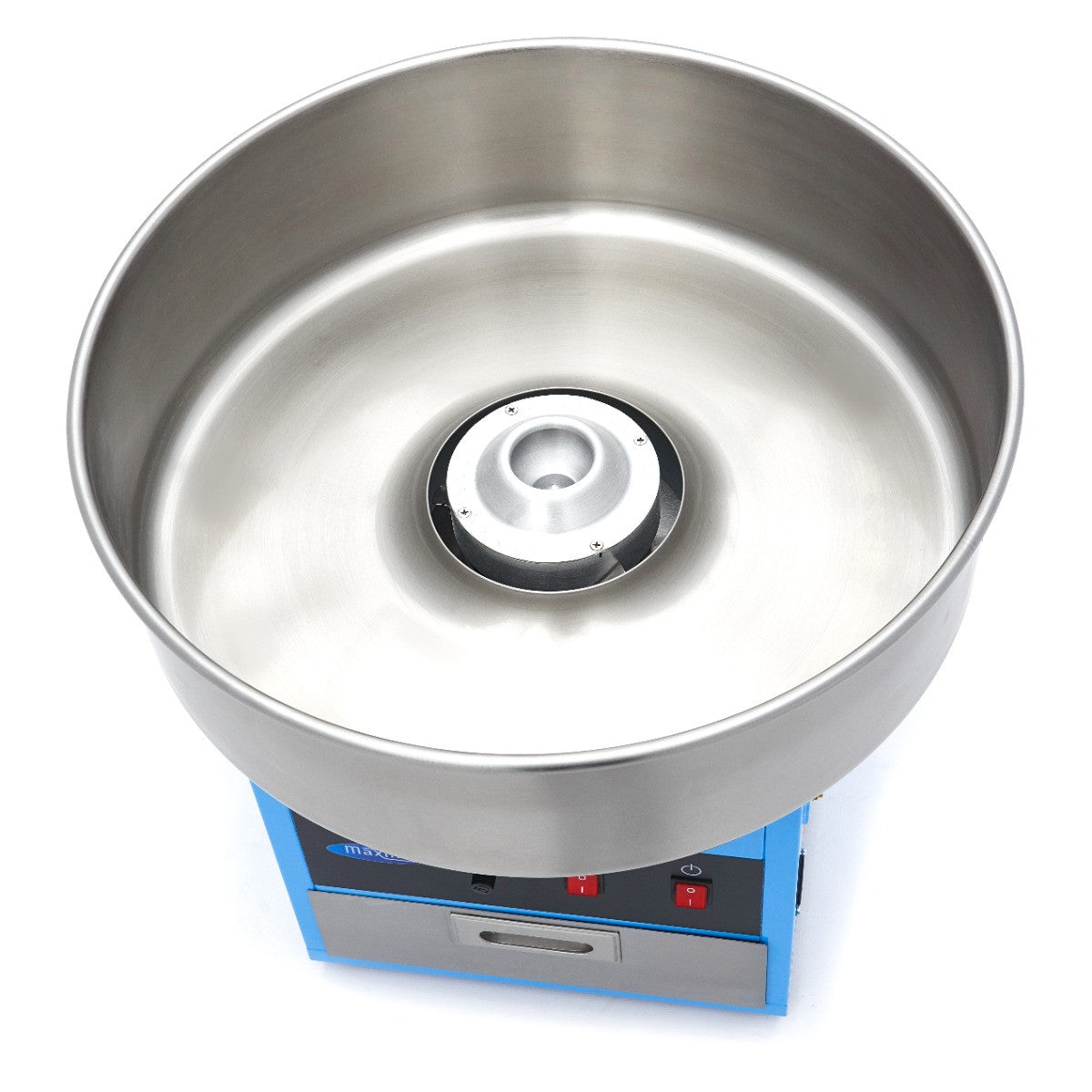 Machine à barbe à papa - diamètre 52cm - Bleu 1080 W Maxima - vue 5 - Machine popcorn / barbe à papa pro CHR - Cuistéo