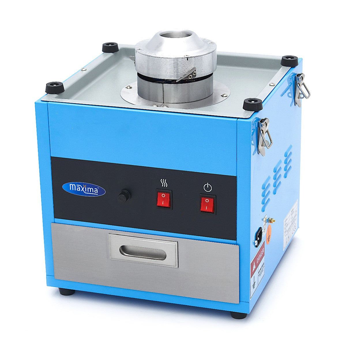 Machine à barbe à papa - diamètre 52cm - Bleu 1080 W Maxima - vue 8 - Machine popcorn / barbe à papa pro CHR - Cuistéo