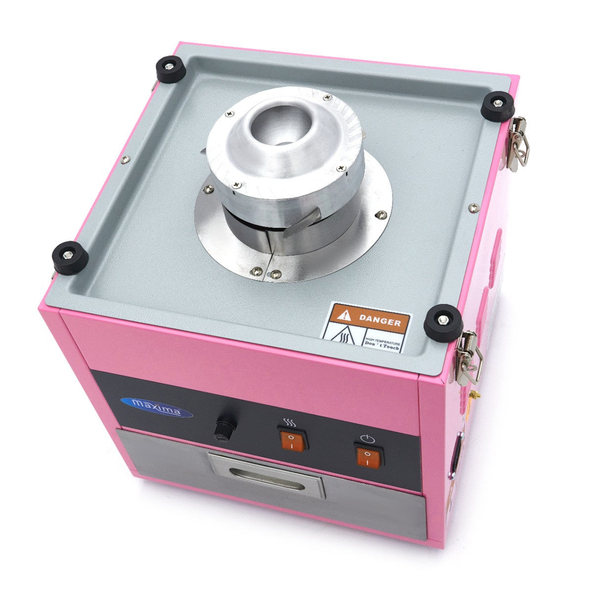 Machine à barbe à papa - diamètre 52cm - Rose 1080 W Maxima - vue 7 - Machine popcorn / barbe à papa pro CHR - Cuistéo