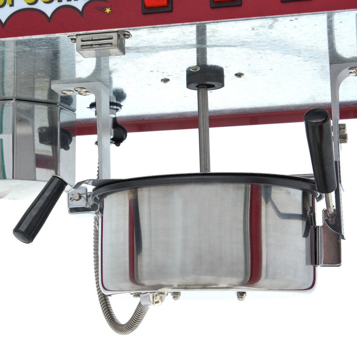 Machine à pop-corn - 150g - Boîtier vitré 150 L 1375 W Maxima - vue 7 - Machine popcorn / barbe à papa pro CHR - Cuistéo