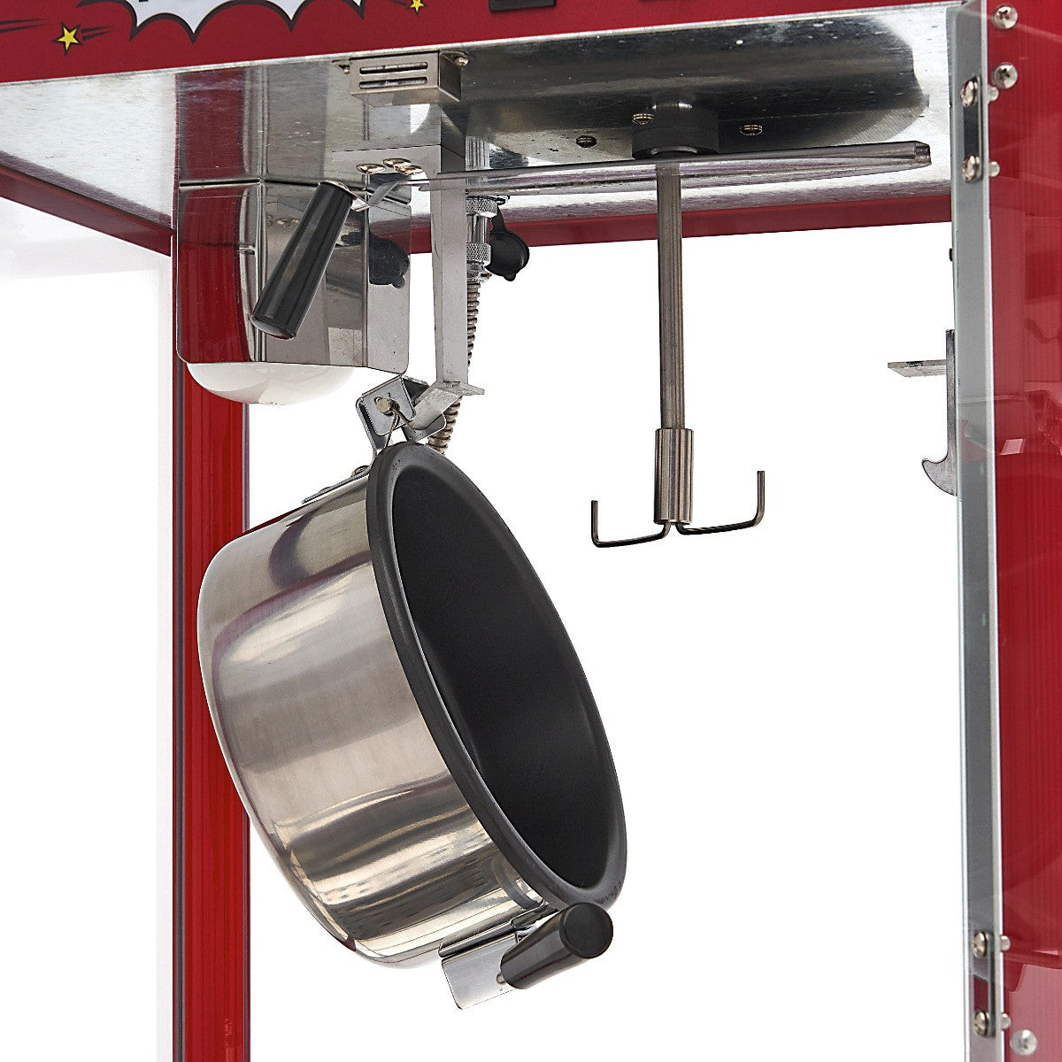 Machine à pop-corn - 150g - Boîtier vitré 150 L 1375 W Maxima - vue 9 - Machine popcorn / barbe à papa pro CHR - Cuistéo