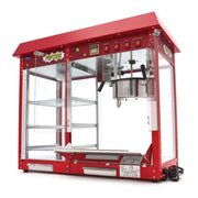 Machine à pop-corn - 150 g - avec vitrine de maintien au chaud 150 L 1700 W Maxima - Machine popcorn / barbe à papa professionnel CHR - matériel cuisine pro - Cuistéo