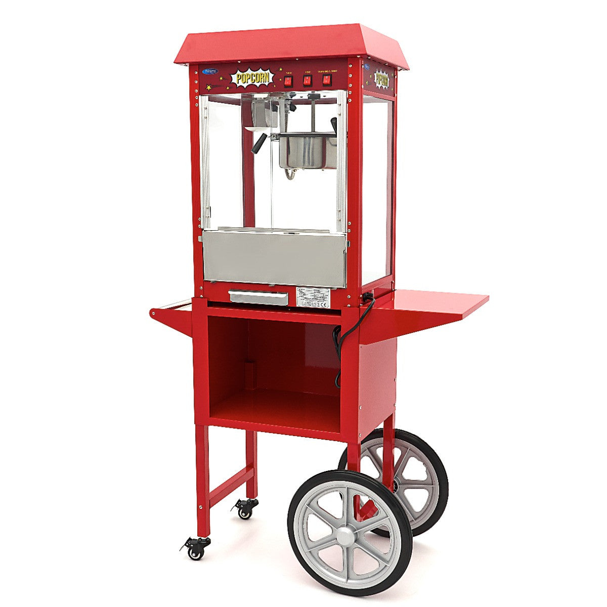 Machine à popcorn - Chariot Maxima - vue 7 - Machine popcorn / barbe à papa pro CHR - Cuistéo