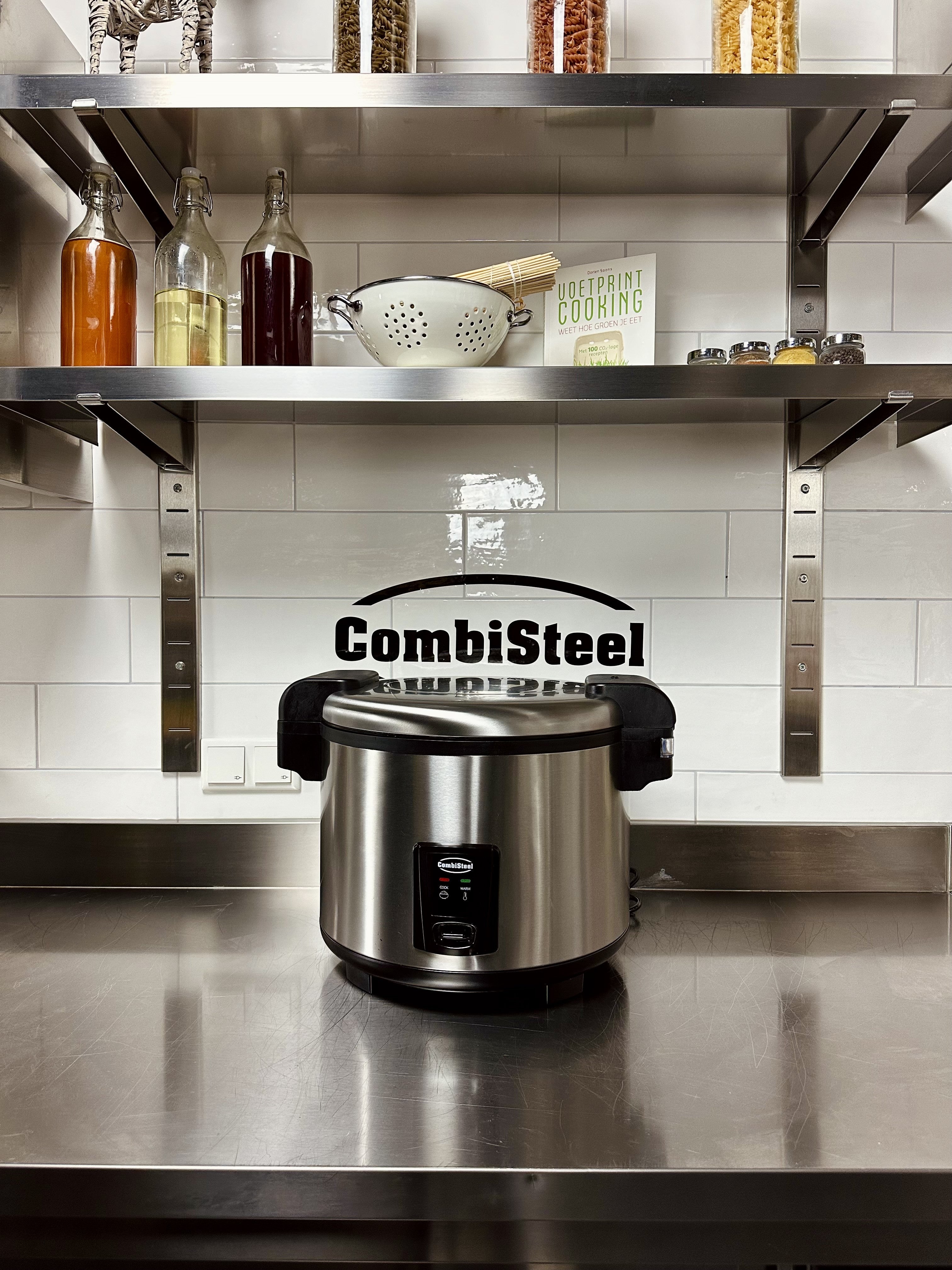 Cuiseur à riz 5.4 litres 480x360x350 mm 1.95 kW Combisteel - vue 5 - Cuiseur à Riz et Cuiseur Vapeur pro CHR - Cuistéo