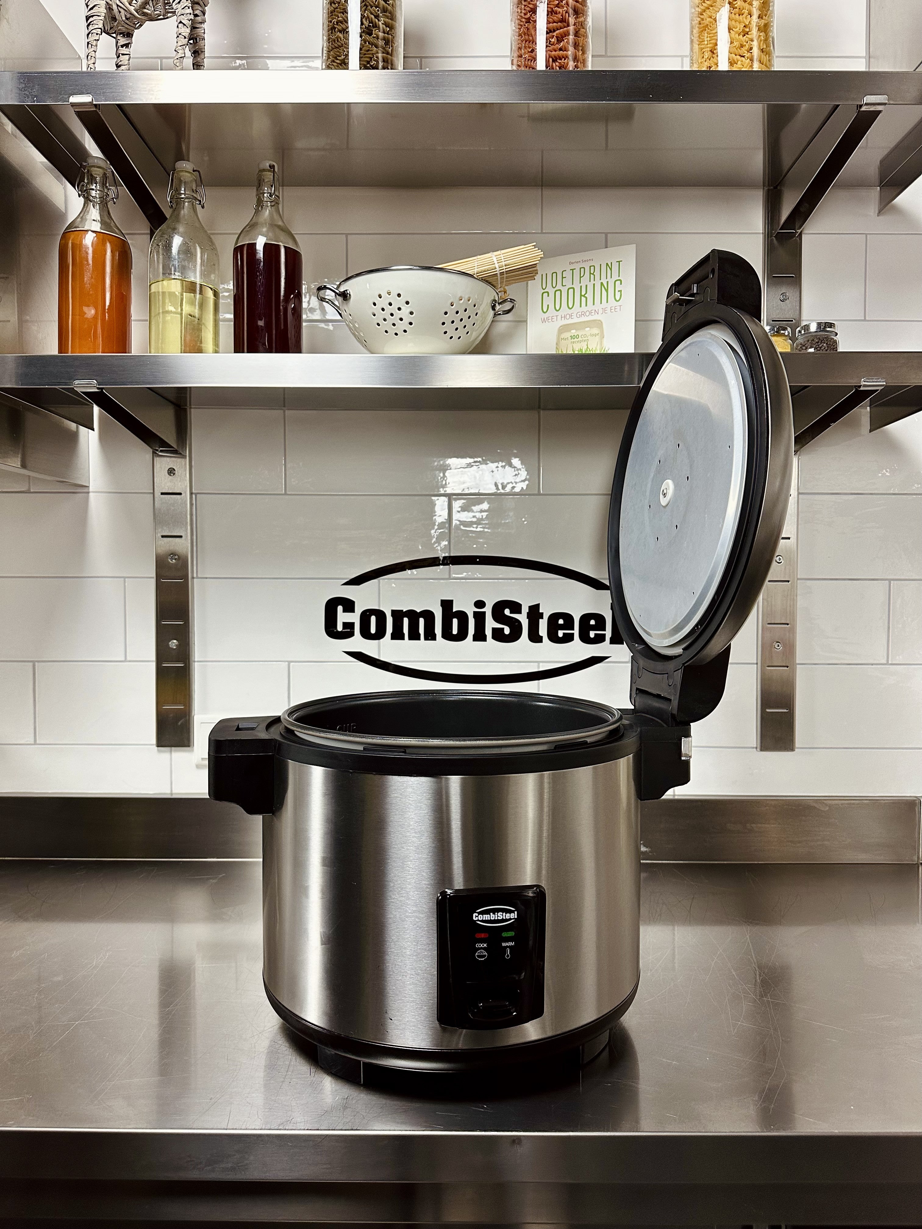 Cuiseur à riz 5.4 litres 480x360x350 mm 1.95 kW Combisteel - vue 6 - Cuiseur à Riz et Cuiseur Vapeur pro CHR - Cuistéo