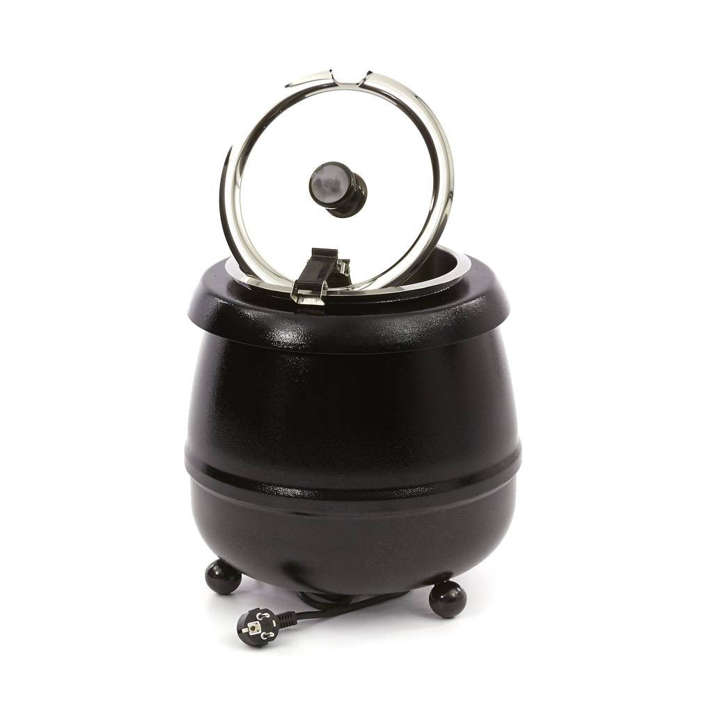 Marmite à soupe - 10L - Pot intérieur amovible - avec encoche pour cuillère 400 W Maxima - vue 4 - Soupière pro CHR - Cuistéo