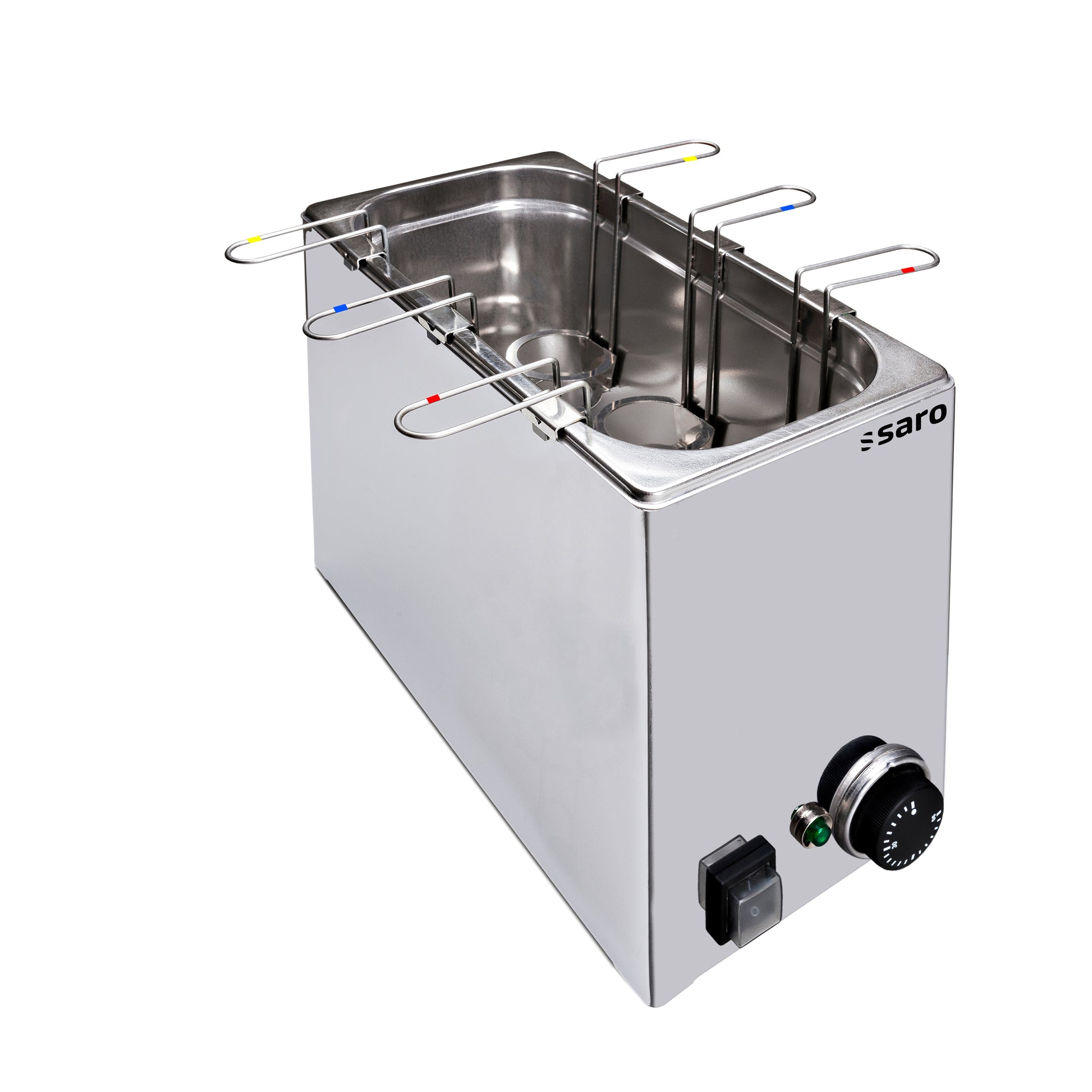 Cuiseur à ?ufs DAMO - 6 ?ufs - Acier inoxydable - Thermostat - 1,05 kW Saro - Cuiseur à oeuf professionnel CHR - matériel cuisine pro - Cuistéo