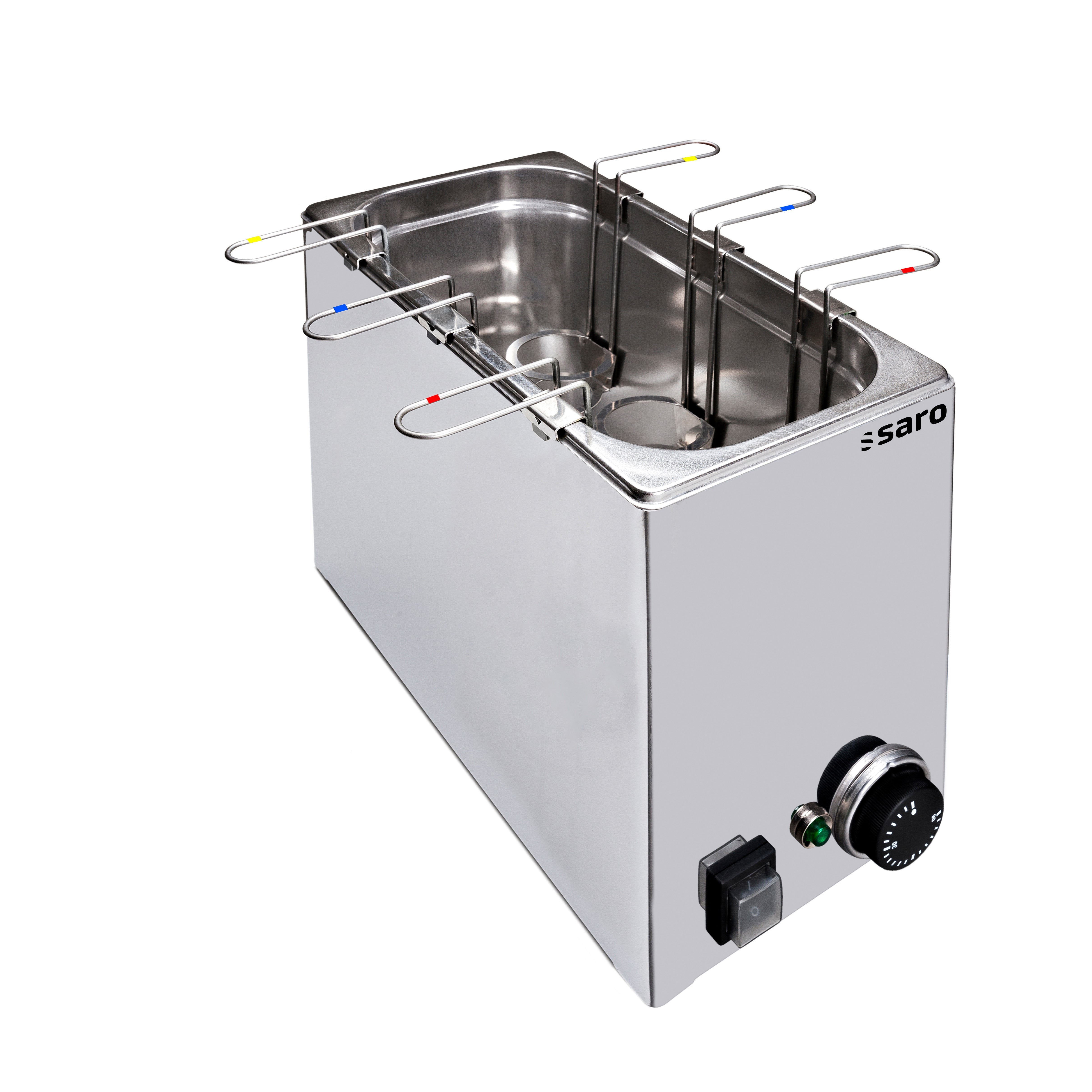 Cuiseur à ?ufs DAMO - 6 ?ufs - Acier inoxydable - Thermostat - 1,05 kW Saro - Cuiseur à oeuf professionnel CHR - matériel cuisine pro - Cuistéo