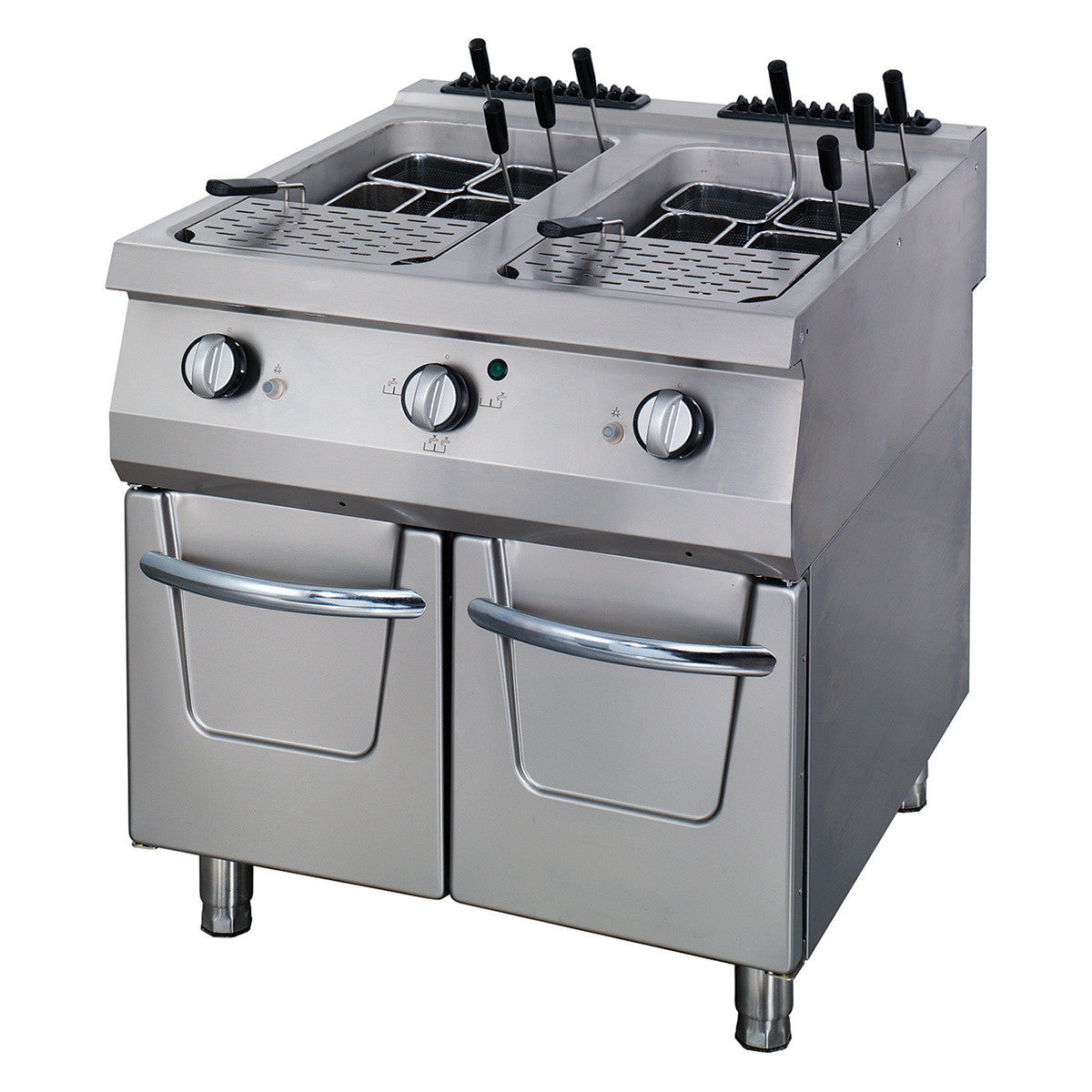 Cuisinière à pâtes - Double unité - Profondeur de 90 cm - Gaz 40 L 36.0 W Maxima - vue 2 - Cuiseur à pâtes pro CHR - Cuistéo
