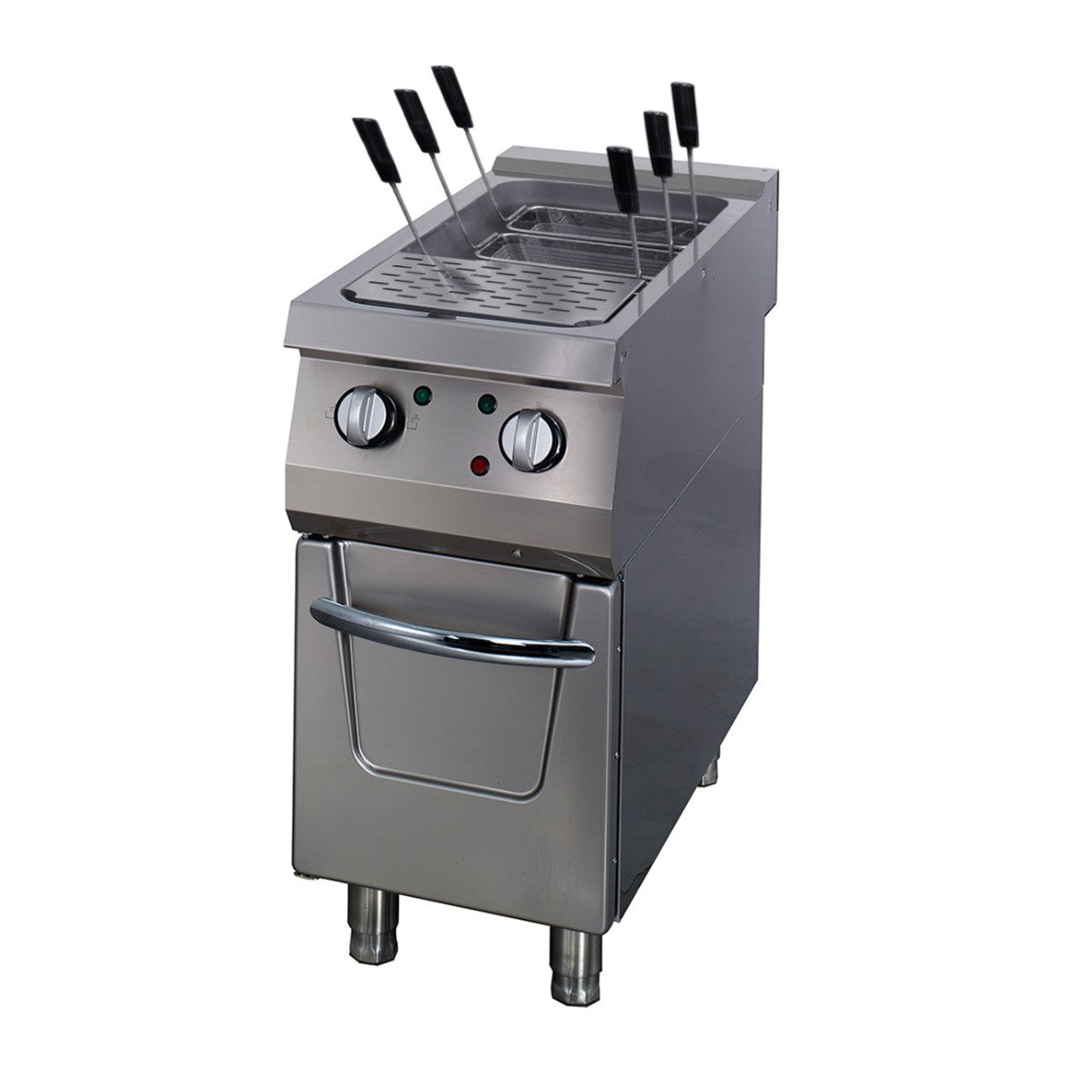 Cuiseur à pâtes - Unité individuelle - Profondeur de 90cm - Électrique - 400V 40 L 12000 W Maxima - Cuiseur à pâtes professionnel CHR - matériel cuisine pro - Cuistéo