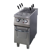 Cuiseur à pâtes - Unité individuelle - Profondeur de 90cm - Électrique - 400V 40 L 12000 W Maxima - Cuiseur à pâtes professionnel CHR - matériel cuisine pro - Cuistéo