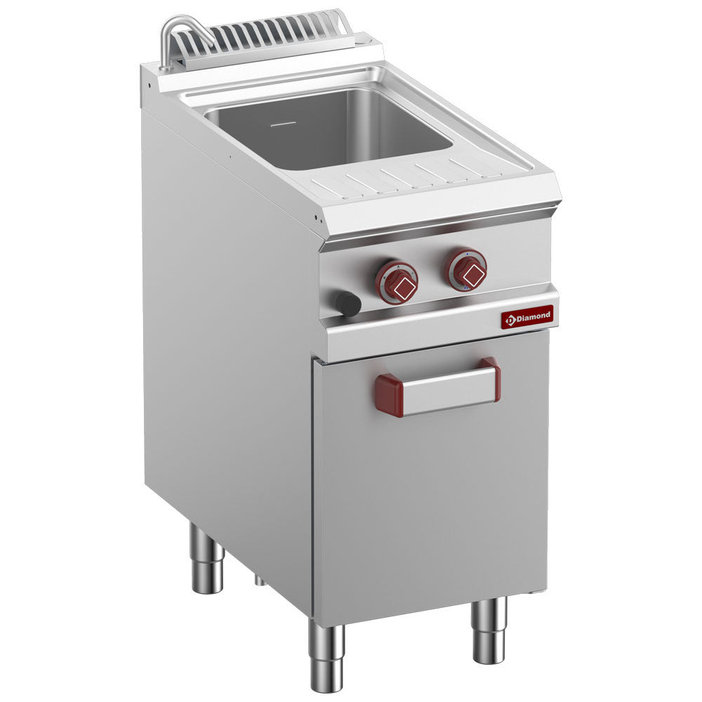 Cuiseur à pâtes gaz 26 litres sur armoire - Diamond