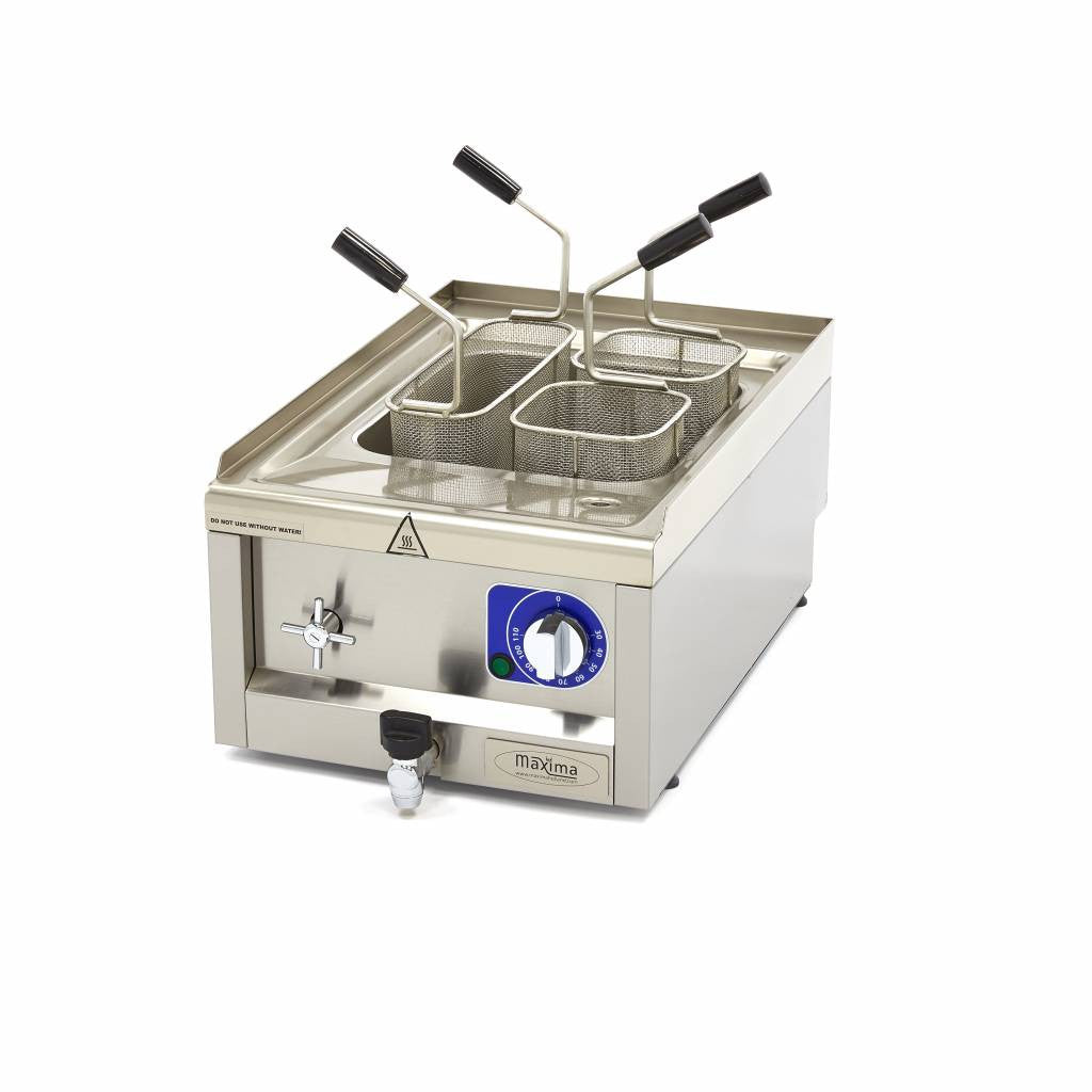 Cuiseur à pâtes professionnel - 15L - Unité individuelle 3400 W Maxima - Cuiseur à pâtes à poser professionnel CHR - matériel cuisine pro - Cuistéo