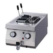 Cuisinière à pâtes - 1 x 20L - Unité individuelle - Électrique 5500 W Maxima - Cuiseur à pâtes à poser professionnel CHR - matériel cuisine pro - Cuistéo