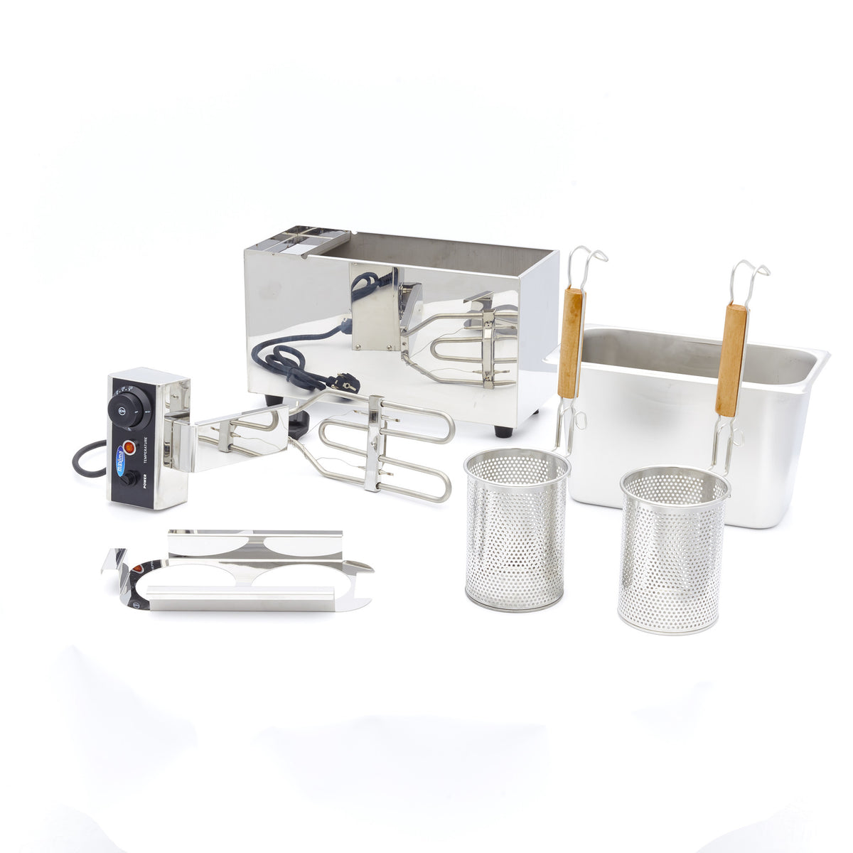 Cuiseur à pâtes - 2 x 2L - incluant 2 paniers 2000 W Maxima - vue 2 - Cuiseur à pâtes à poser pro CHR - Cuistéo