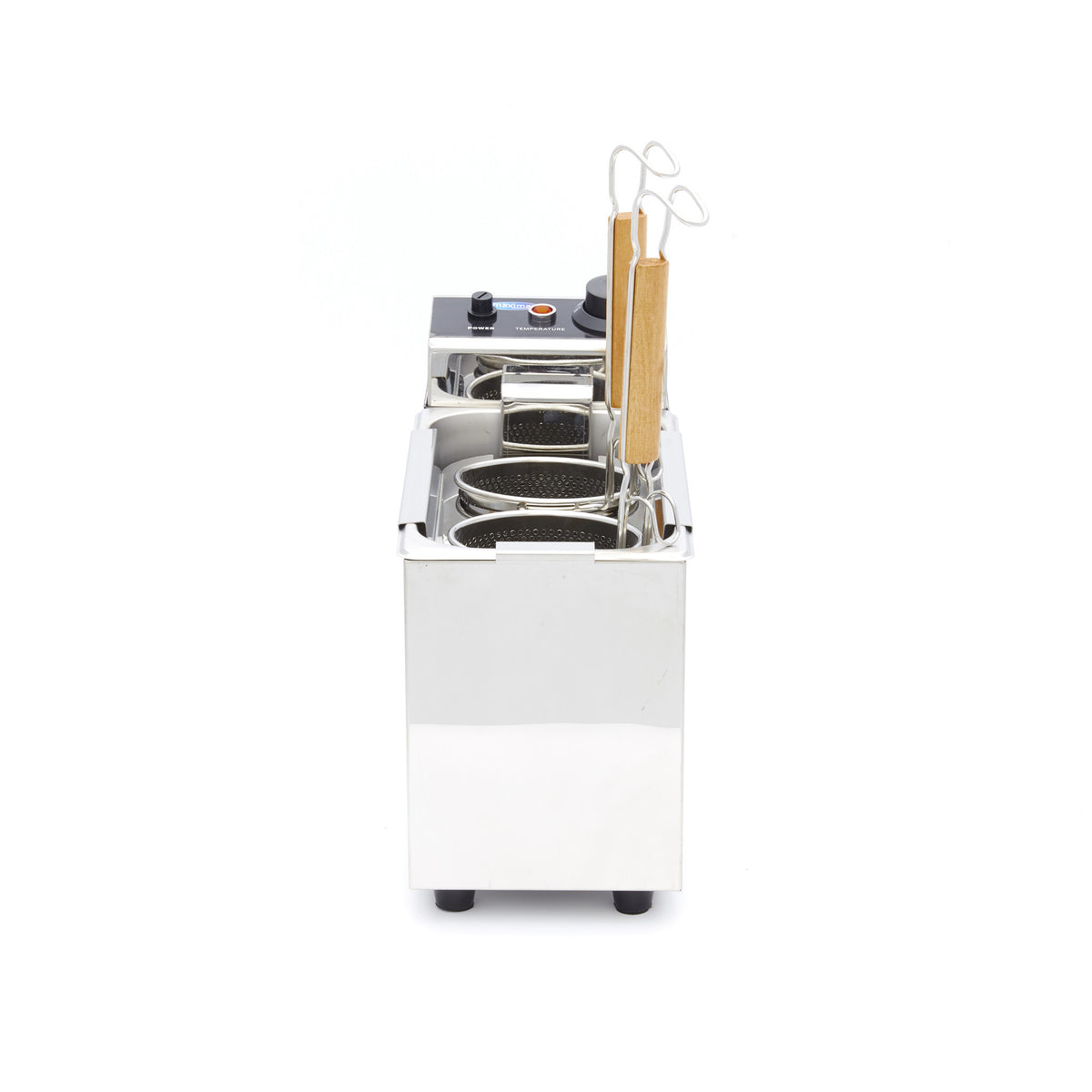 Cuiseur à pâtes - 2 x 2L - incluant 2 paniers 2000 W Maxima - vue 8 - Cuiseur à pâtes à poser pro CHR - Cuistéo