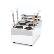 Cuiseur à pâtes - 4 x 2L - incluant 4 paniers 2500 W Maxima - Cuiseur à pâtes à poser professionnel CHR - matériel cuisine pro - Cuistéo