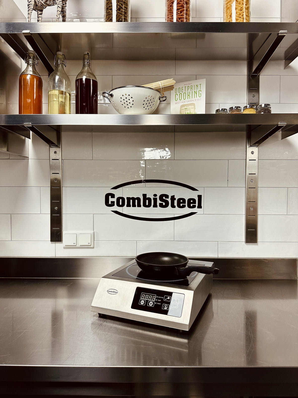 Plaque induction 3500w 460x250x650 mm 0.5 kW Combisteel - vue 2 - Réchaud induction pro CHR - Cuistéo