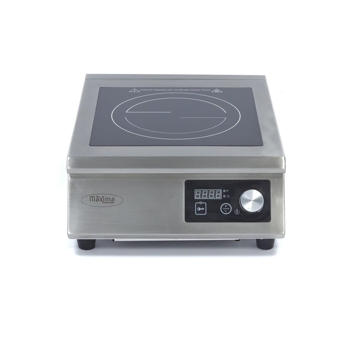 Plaque de cuisson - Ø32cm - 5000W - Induction - 400V Maxima - vue 6 - Réchaud induction pro CHR - Cuistéo
