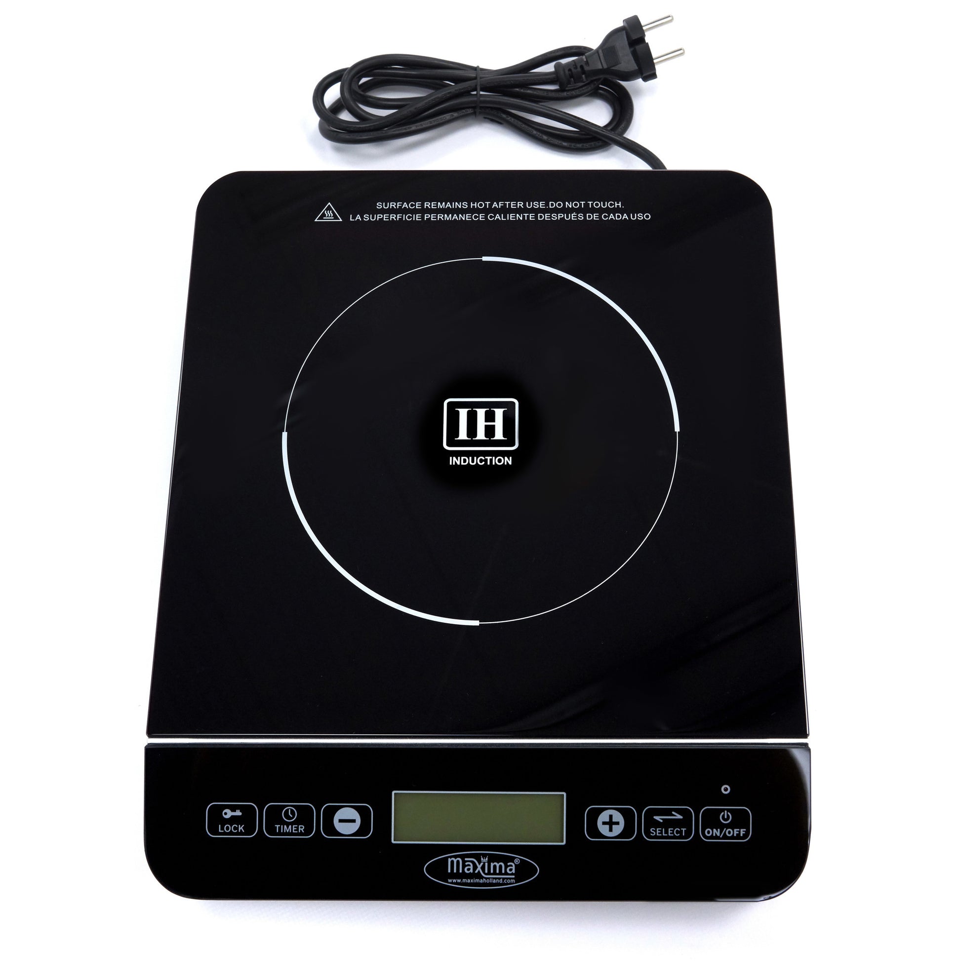 Plaque de cuisson - Diamètre 18 cm - Puissance 2000W - Induction Maxima - vue 5 - Réchaud induction pro CHR - Cuistéo