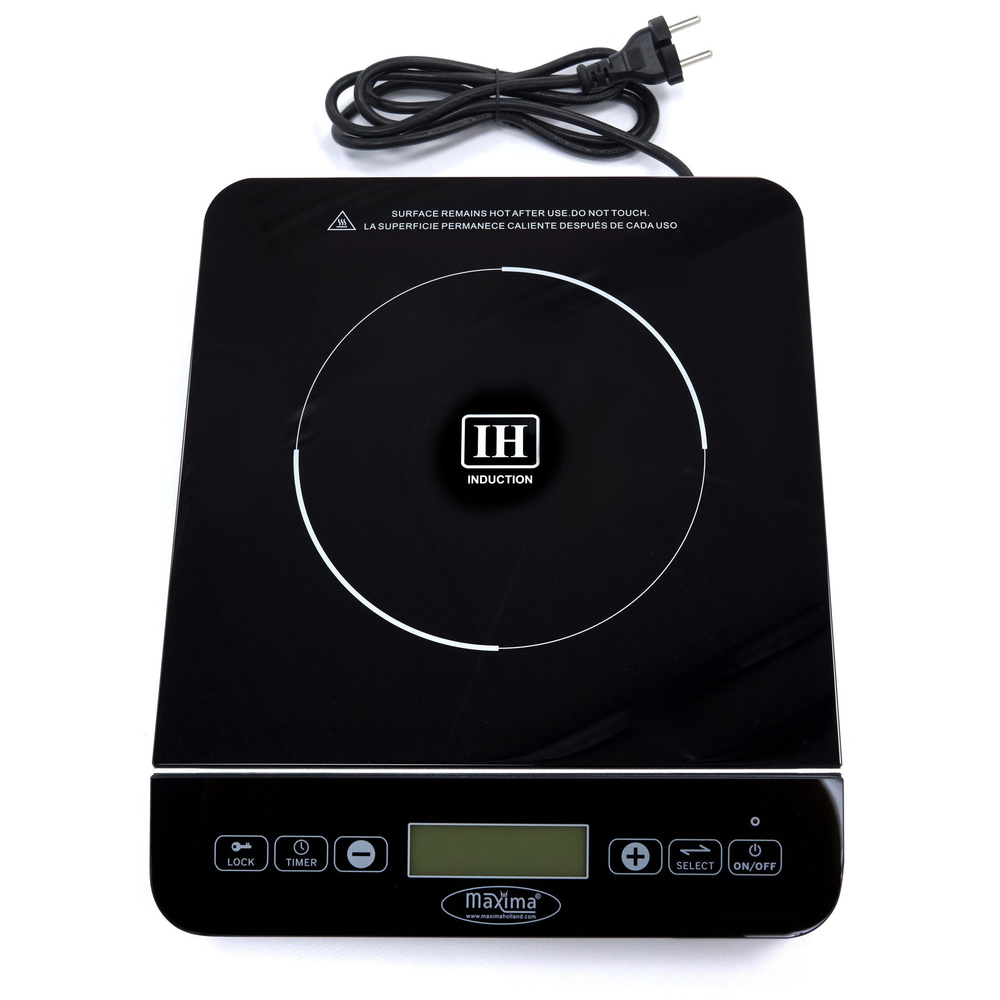 Plaque de cuisson - Diamètre 18 cm - Puissance 2000W - Induction Maxima - vue 5 - Réchaud induction pro CHR - Cuistéo