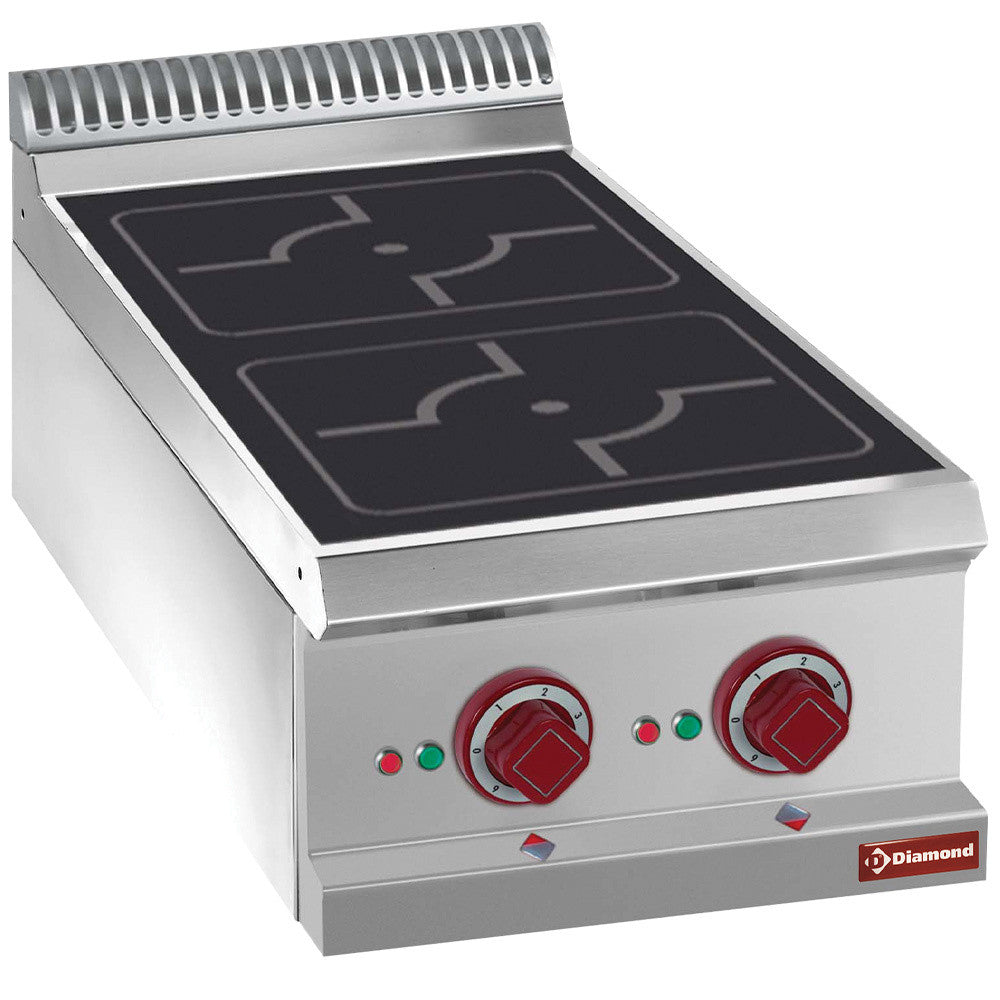 Cuisinière électrique 2 foyers à induction - Diamond