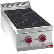 Cuisinière électrique 2 foyers à induction - Diamond
