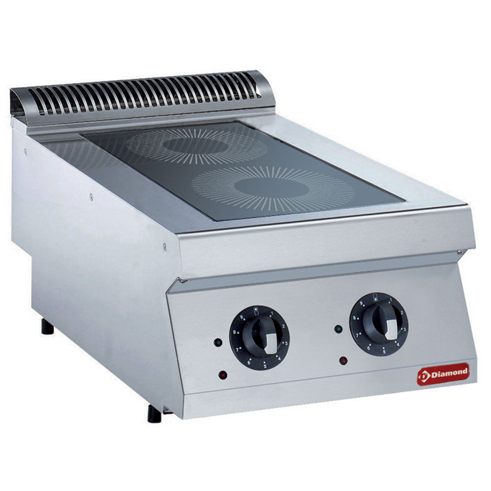 Cuisinière électrique 2 foyers à induction - Diamond