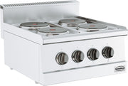 Cuisinière électrique 4 plaques 340x400x700 mm 4 kW Combisteel - Réchaud électrique professionnel CHR - matériel cuisine pro - Cuistéo