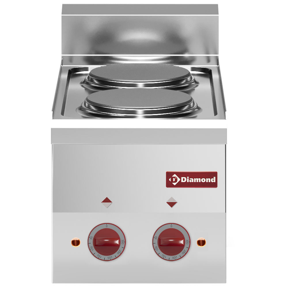 Cuisinière électrique 2 plaques - Diamond
