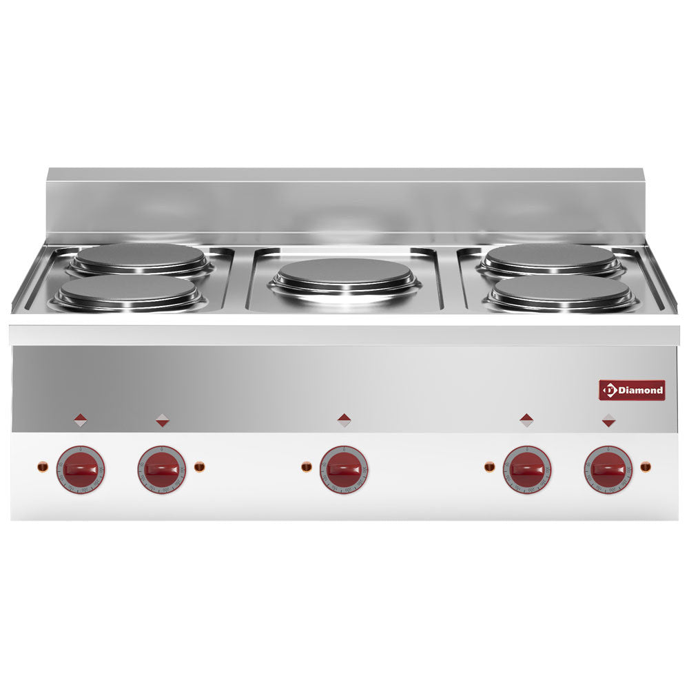 Cuisinière électrique-5 plaques - Diamond