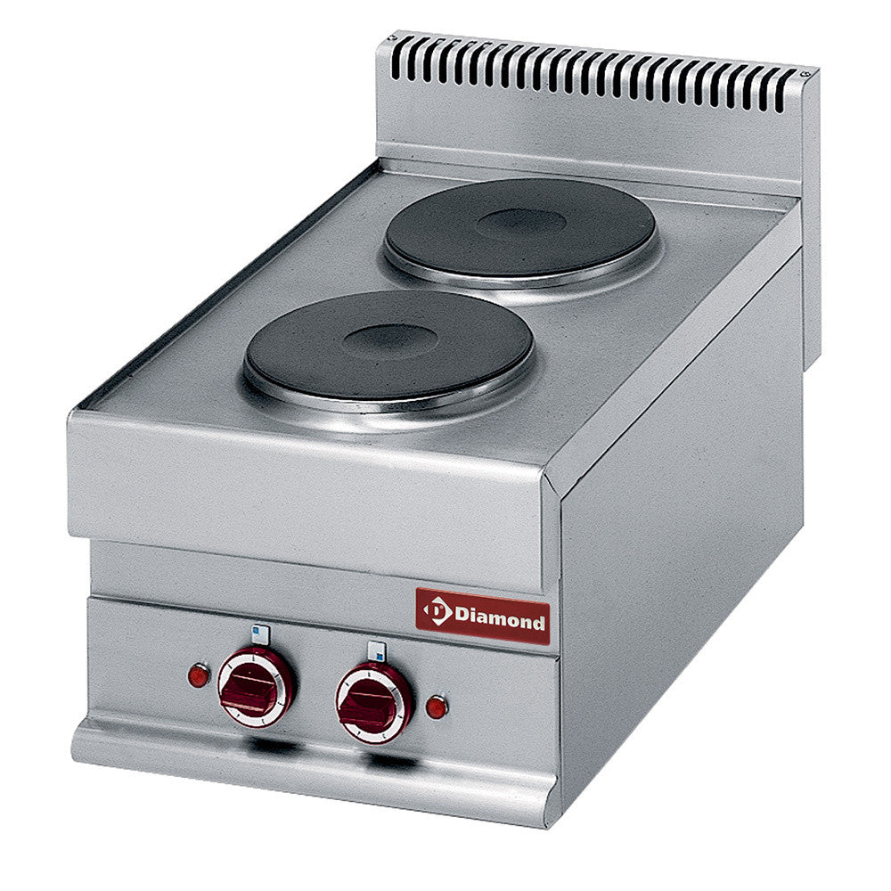 Cuisinière électrique 2 plaques - Diamond