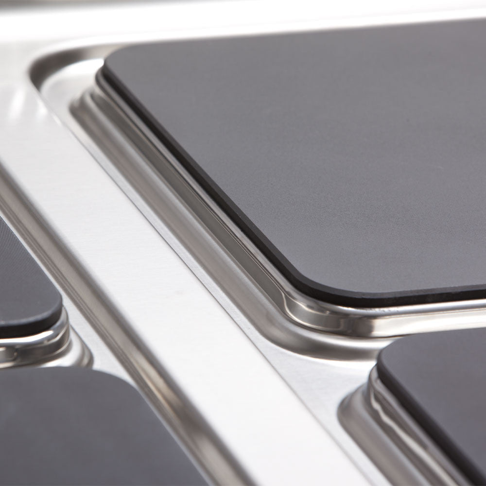 Cuisinière électrique 2 plaques carrées - Diamond