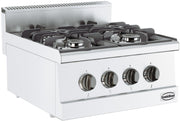 Cuisinière à gaz 4 bruleurs 330x380x650 mm 4 kW Combisteel - Réchaud gaz professionnel CHR - matériel cuisine pro - Cuistéo